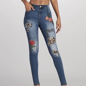 K Jordan Queen Statement Jeans